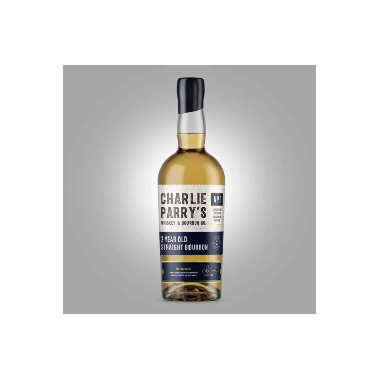 Charlie Parry's 3 Year Old Bourbon 40%, 70cl